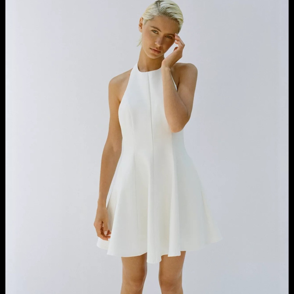 Zara White Mini Dress